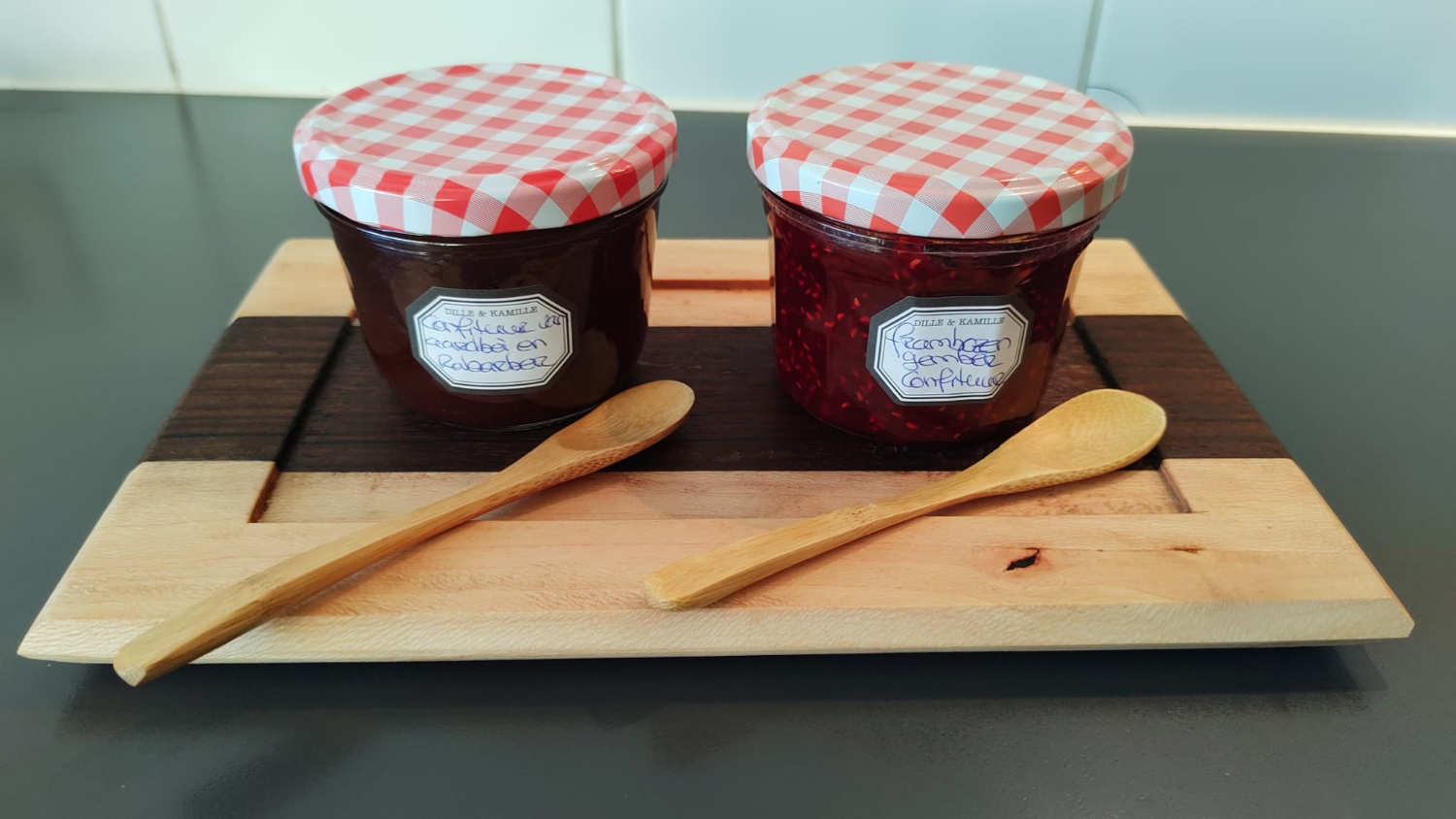 Piattino di Thermowood e quercia